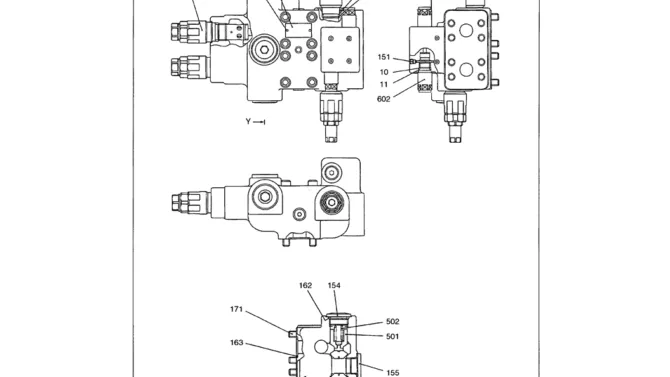 07-016 BLOCK ASSEMBLY, RELIEF P/N LS20V00001F1-Kobelco SK480LC-6E SK480-6S SK480LC-6 SK450-6 Excavator Parts Number Electronic Catalog EPC Manuals