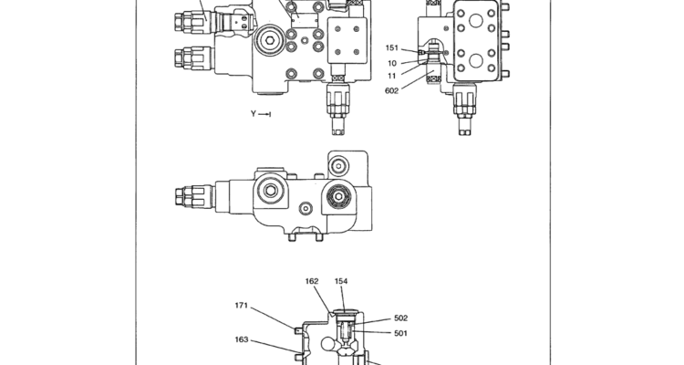 07-016 BLOCK ASSEMBLY, RELIEF P/N LS20V00001F1-Kobelco SK480LC-6E SK480-6S SK480LC-6 SK450-6 Excavator Parts Number Electronic Catalog EPC Manuals