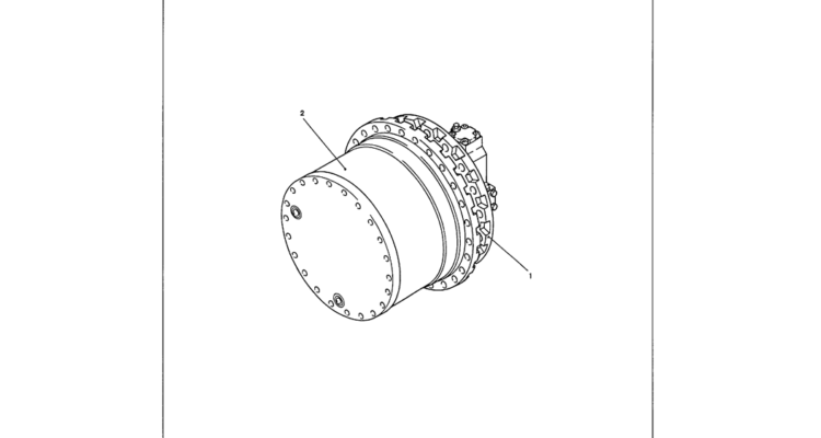 07-017 PROPELLING MOTOR ASSEMBLY-SK330LC-6E SK330-6E SK350LC-6E Kobelco Excavator Parts Number Electronic Catalog EPC Manuals