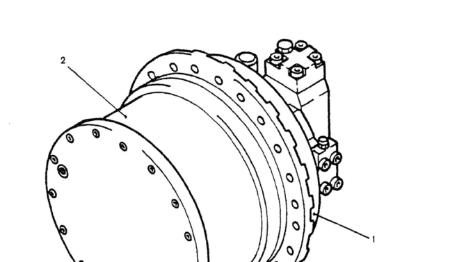 07-018MOTOR ASSY (PROPELLING), P/N YN15V00007F1-Kobelco SK200-3 SK200LC-5 SK200 Excavator Parts Number Electronic Catalog EPC Manuals