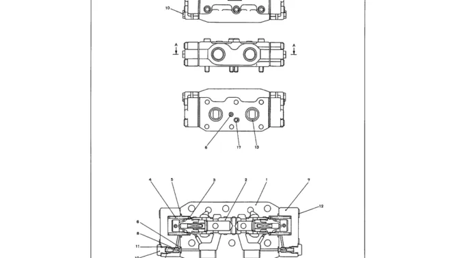07-019 BRAKE VALVE ASSEMBLY-SK330LC-6E SK330-6E SK350LC-6E Kobelco Excavator Parts Number Electronic Catalog EPC Manuals