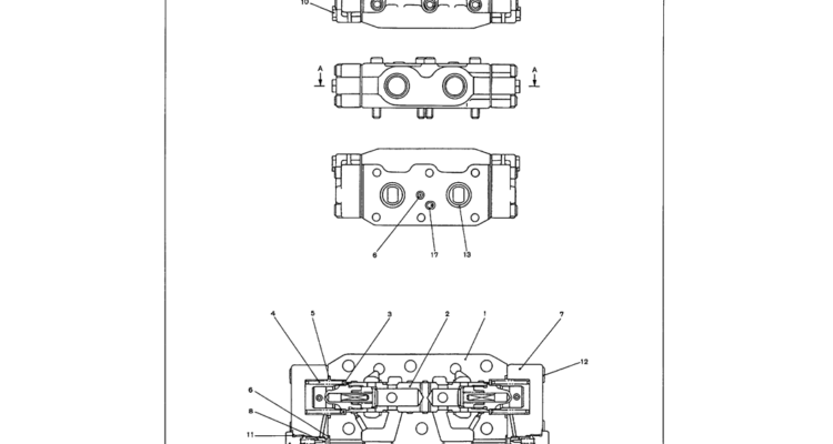07-019 BRAKE VALVE ASSEMBLY-SK330LC-6E SK330-6E SK350LC-6E Kobelco Excavator Parts Number Electronic Catalog EPC Manuals