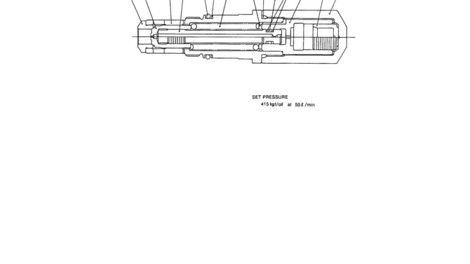 07-020 OVERLOAD RELIEF VALVE ASSEMBLY (YN22V00013F1)-SK200-6E SK210LC-6E SK200-6ES SK200LC-6E Kobelco Excavator Parts Number Electronic Catalog EPC Manuals