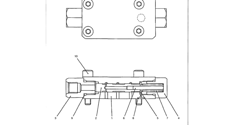 07-020 PILOT VALVE ASSEMBLY P/N 2436R874F1-Kobelco SK480LC-6E SK480-6S SK480LC-6 SK450-6 Excavator Parts Number Electronic Catalog EPC Manuals