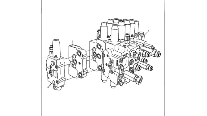 07-021 CONTROL VALVE ASSEMBLY (STANDARD)-SK330LC-6E SK330-6E SK350LC-6E Kobelco Excavator Parts Number Electronic Catalog EPC Manuals
