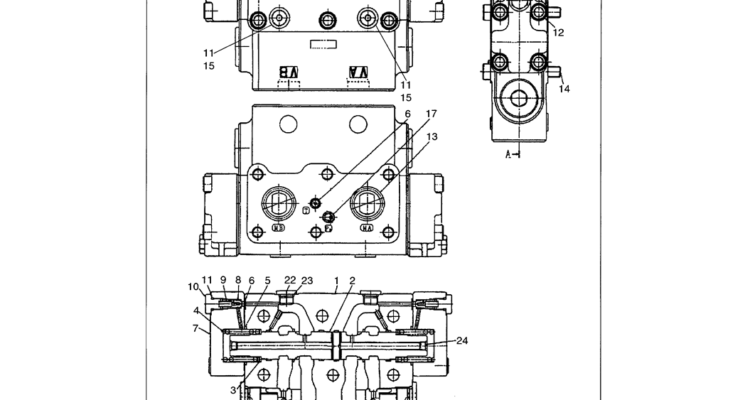 07-021 VALVE ASSEMBLY, BRAKE P/N LS23V00001F1-Kobelco SK480LC-6E SK480-6S SK480LC-6 SK450-6 Excavator Parts Number Electronic Catalog EPC Manuals