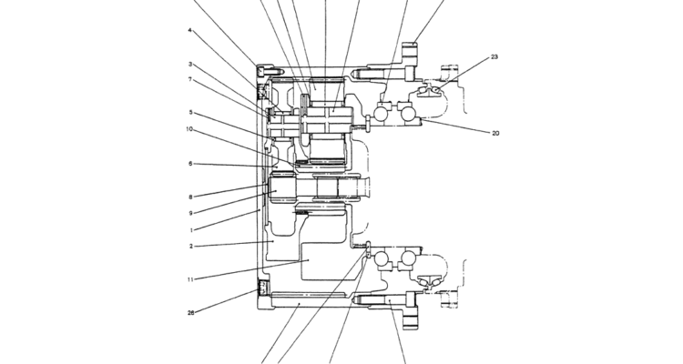 07-021REDUCTION ASSY (PROPELLING)-Kobelco SK200-3 SK200LC-5 SK200 Excavator Parts Number Electronic Catalog EPC Manuals