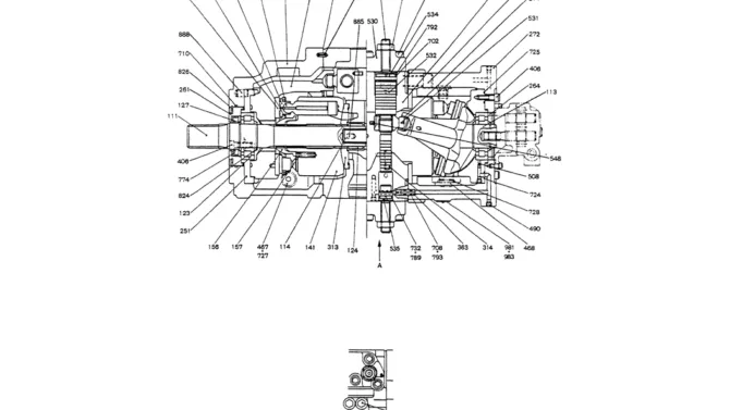 07-023PUMP ASSY-Kobelco SK200-3 SK200LC-5 SK200 Excavator Parts Number Electronic Catalog EPC Manuals