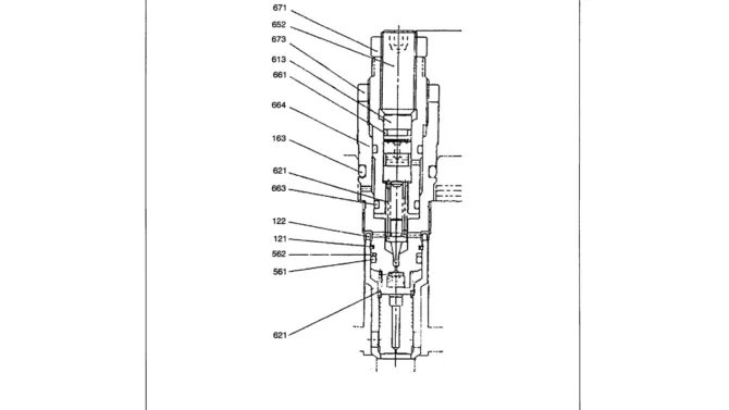 07-024 RELIEF VALVE ASSEMBLY (MAIN HYDRAULIC VALVE)-SK330LC-6E SK330-6E SK350LC-6E Kobelco Excavator Parts Number Electronic Catalog EPC Manuals