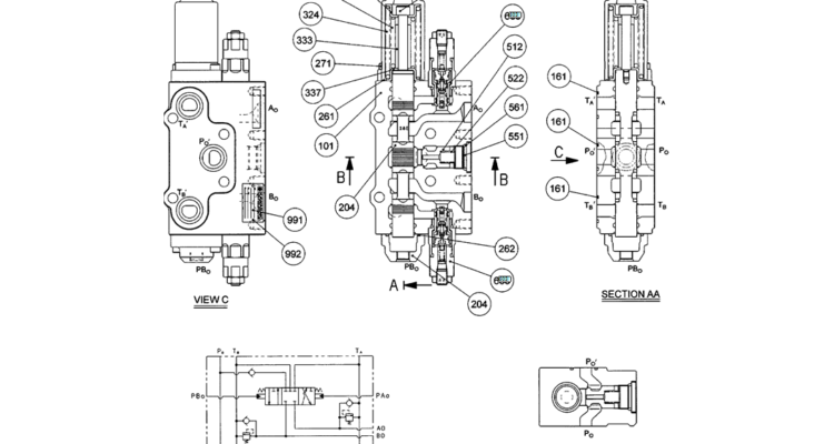 07 026 CONTROL VALVE ASSEMBLY (NIBBLER & BREAKER)