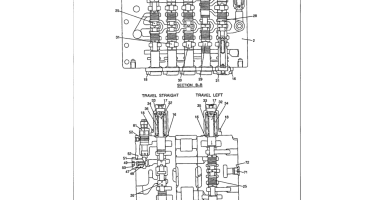 07-029 CONTROL VALVE ASSEMBLY P/N LS30V00002F3-Kobelco SK480LC-6E SK480-6S SK480LC-6 SK450-6 Excavator Parts Number Electronic Catalog EPC Manuals