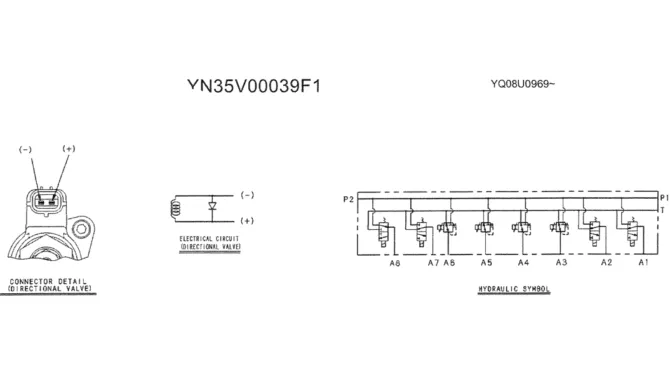 07-029(02) SOLENOID VALVE ASSEMBLY (YN35V00039F1)-SK200-6E SK210LC-6E SK200-6ES SK200LC-6E Kobelco Excavator Parts Number Electronic Catalog EPC Manuals