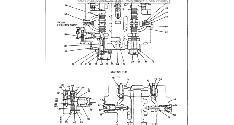 07-030 CONTROL VALVE ASSEMBLY P/N LS30V00002F3-Kobelco SK480LC-6E SK480-6S SK480LC-6 SK450-6 Excavator Parts Number Electronic Catalog EPC Manuals