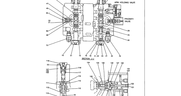 07-031 CONTROL VALVE ASSEMBLY P/N LS30V00002F3-Kobelco SK480LC-6E SK480-6S SK480LC-6 SK450-6 Excavator Parts Number Electronic Catalog EPC Manuals