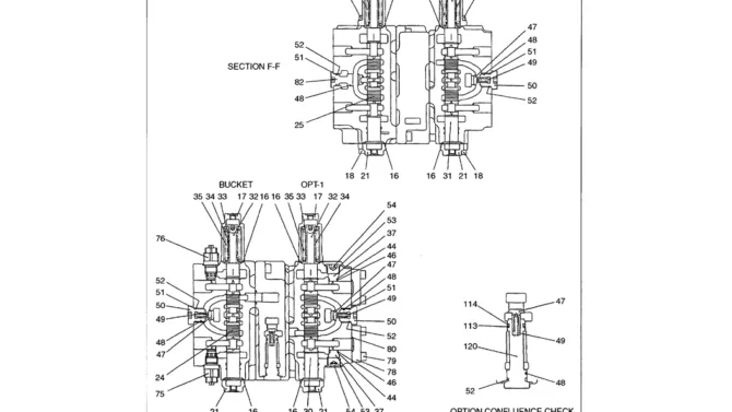 07-032 CONTROL VALVE ASSEMBLY P/N LS30V00002F3-Kobelco SK480LC-6E SK480-6S SK480LC-6 SK450-6 Excavator Parts Number Electronic Catalog EPC Manuals