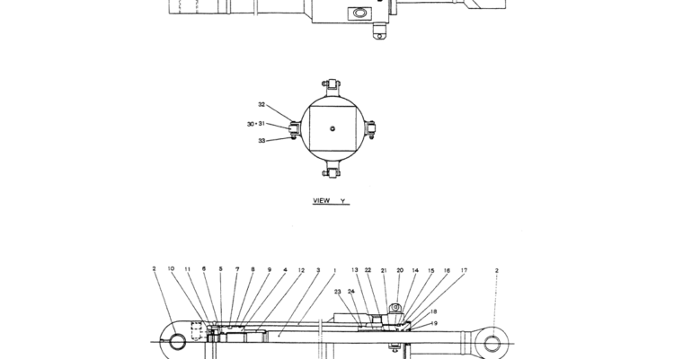 07-033ASSY, ARM (TELESCOPIC ATTACHMENT)-Kobelco SK200-3 SK200LC-5 SK200 Excavator Parts Number Electronic Catalog EPC Manuals