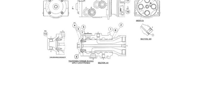 07-035 SWIVEL JOINT ASSEMBLY (YN55V00037F1)-SK200-6E SK210LC-6E SK200-6ES SK200LC-6E Kobelco Excavator Parts Number Electronic Catalog EPC Manuals
