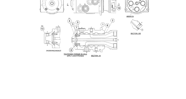 07-035 SWIVEL JOINT ASSEMBLY (YN55V00037F1)-SK200-6E SK210LC-6E SK200-6ES SK200LC-6E Kobelco Excavator Parts Number Electronic Catalog EPC Manuals