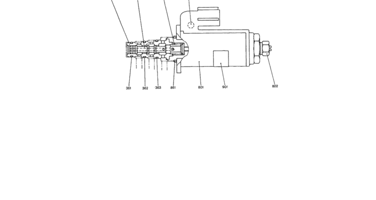 07-036 SOLENOID VALVE ASSEMBLY (YT35V00013F1)-SK200-6E SK210LC-6E SK200-6ES SK200LC-6E Kobelco Excavator Parts Number Electronic Catalog EPC Manuals