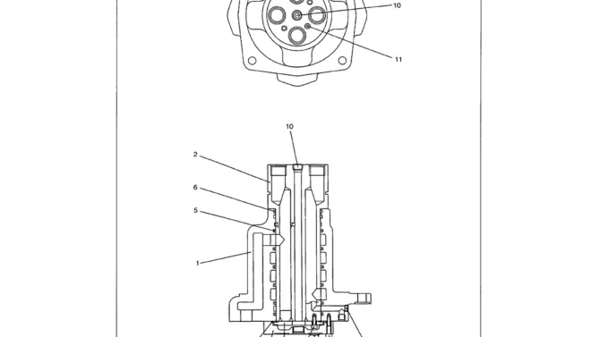 07-042 SWIVEL JOINT ASSEMBLY P/N LS55V00001F1-Kobelco SK480LC-6E SK480-6S SK480LC-6 SK450-6 Excavator Parts Number Electronic Catalog EPC Manuals