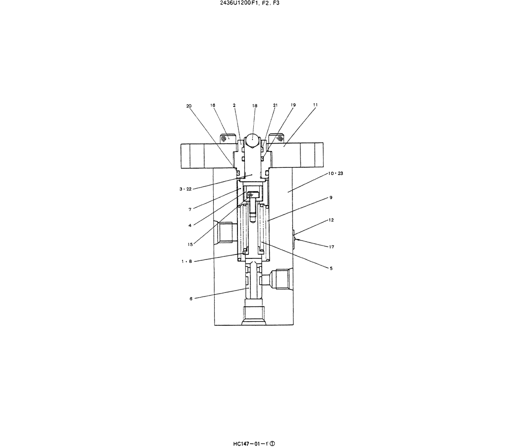 07-044VALVE ASSY, PILOT-Kobelco SK200-3 SK200LC-5 SK200 Excavator Parts Number Electronic Catalog EPC Manuals