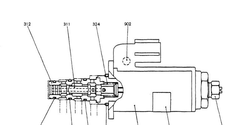 07 046VALVE ASSY, SOLENOID, P N YN35V00019F1