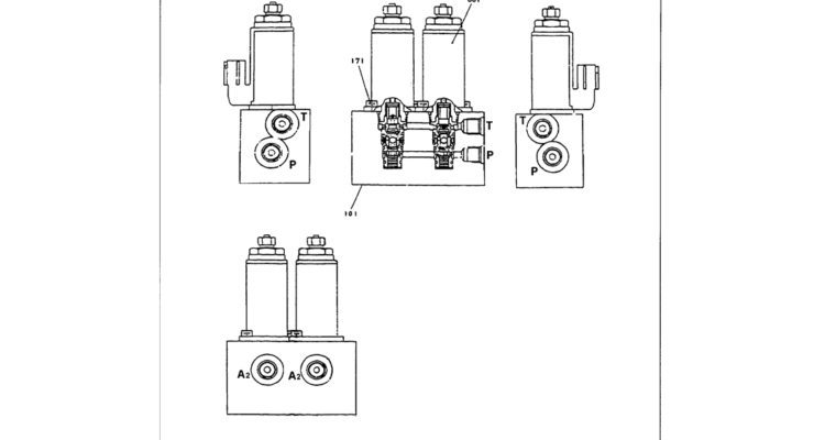 07-047 SOLENOID VALVE ASSEMBLY P/N YN3500040F1-Kobelco SK480LC-6E SK480-6S SK480LC-6 SK450-6 Excavator Parts Number Electronic Catalog EPC Manuals