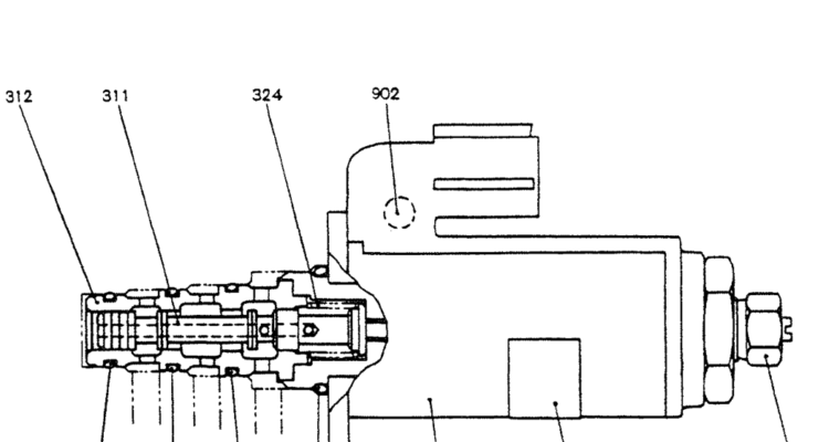 07-047VALVE ASSY, SOLENOID, P/N YN35V00020F1-Kobelco SK200-3 SK200LC-5 SK200 Excavator Parts Number Electronic Catalog EPC Manuals