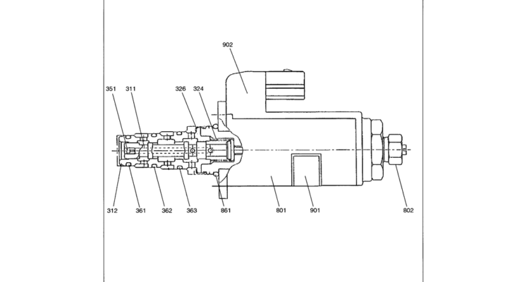 07-048 SOLENOID VALVE ASSEMBLY P/N YB35V00005F1-Kobelco SK480LC-6E SK480-6S SK480LC-6 SK450-6 Excavator Parts Number Electronic Catalog EPC Manuals