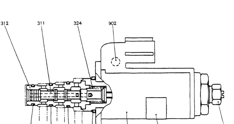 07-048VALVE ASSY, SOLENOID, P/N YN35V00021F1- Kobelco SK200-3 SK200LC-5 SK200 Excavator Parts Number Electronic Catalog EPC Manuals