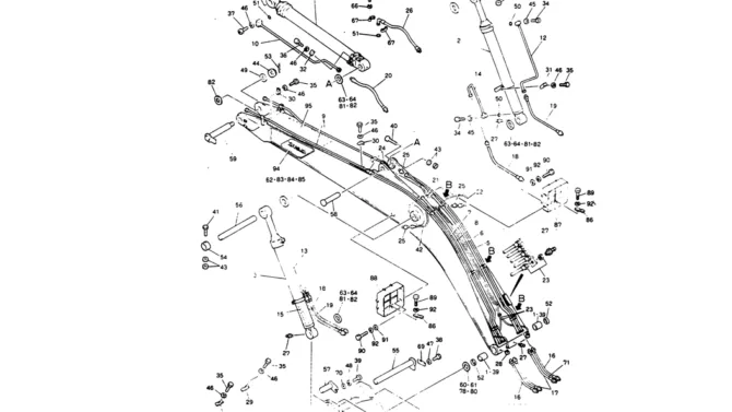 08-001 BOOM ASSY, 6.02M P/N 24100J15106F1-Kobelco SK220LC-3 SK250LC SK220-3 Excavator Parts Number Electronic Catalog EPC Manuals