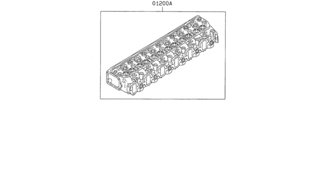 08-001 SERVICE CYLINDER HEAD ASSY (VAME996397)-SK200-6E SK210LC-6E SK200-6ES SK200LC-6E Kobelco Excavator Parts Number Electronic Catalog EPC Manuals
