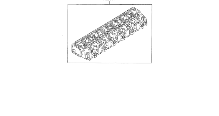 08-001 SERVICE CYLINDER HEAD ASSY (VAME996397)-SK200-6E SK210LC-6E SK200-6ES SK200LC-6E Kobelco Excavator Parts Number Electronic Catalog EPC Manuals