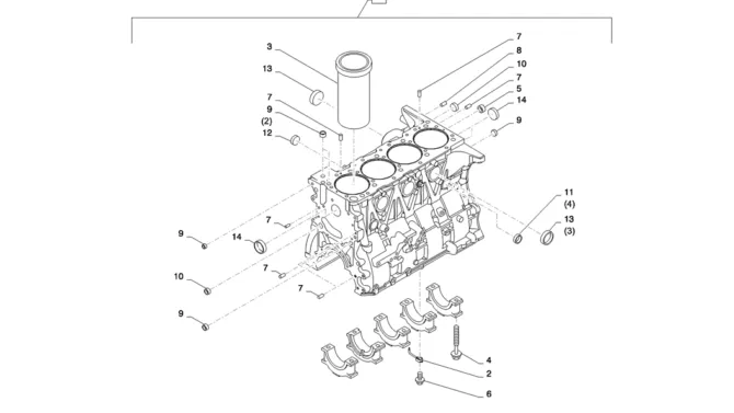 08-001(01)CYLINDER BLOCK JAPAN HINO J05E-SK235SR-2 SK235SRLC-2 SK235SR Kobelco Excavator Parts Number Electronic Catalog EPC Manuals