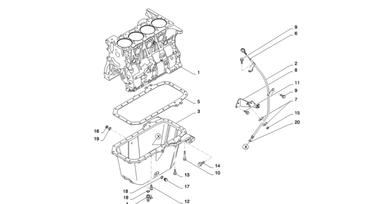 08-001(02)CYLINDER BLOCK HINO J05E-SK235SR-2 SK235SRLC-2 SK235SR Kobelco Excavator Parts Number Electronic Catalog EPC Manuals