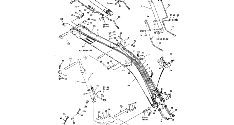 08-002 BOOM ASSY, 6.02 M P/N 24100J15106F2-Kobelco SK220LC-3 SK250LC SK220-3 Excavator Parts Number Electronic Catalog EPC Manuals
