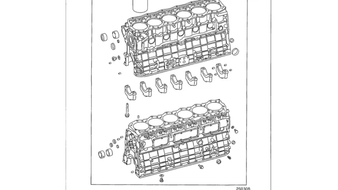 08-002 CYLINDER BLOCK ASSY Mitsubishi 6D16-TLE-SK330LC-6E SK330-6E SK350LC-6E Kobelco Excavator Parts Number Electronic Catalog EPC Manuals
