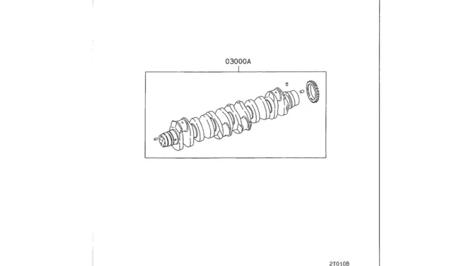 08-004 SERVICE CRANKSHAFT ASSEMBLY-Kobelco SK480LC-6E SK480-6S SK480LC-6 SK450-6 Excavator Parts Number Electronic Catalog EPC Manuals