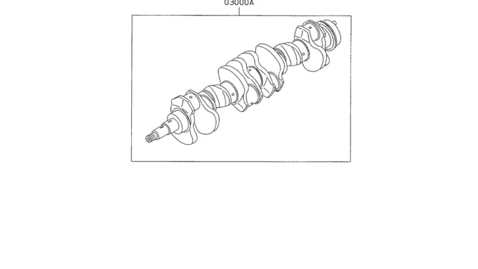 08-004 SERVICE CRANKSHAFT ASSY (VAME300086)-SK200-6E SK210LC-6E SK200-6ES SK200LC-6E Kobelco Excavator Parts Number Electronic Catalog EPC Manuals