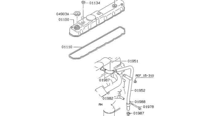 08-006 ROCKER COVER AND BREATHER-SK200-6E SK210LC-6E SK200-6ES SK200LC-6E Kobelco Excavator Parts Number Electronic Catalog EPC Manuals