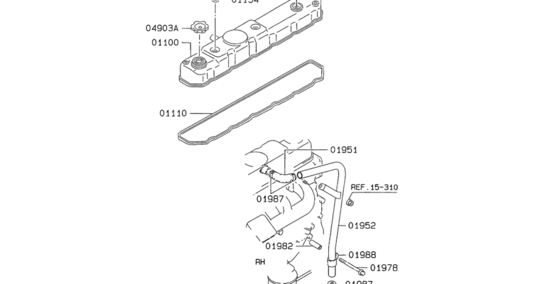 08-006 ROCKER COVER AND BREATHER-SK200-6E SK210LC-6E SK200-6ES SK200LC-6E Kobelco Excavator Parts Number Electronic Catalog EPC Manuals
