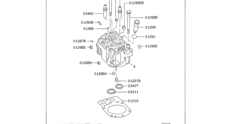 08-007 CYLINDER HEAD Mitsubishi 6D24-Kobelco SK480LC-6E SK480-6S SK480LC-6 SK450-6 Excavator Parts Number Electronic Catalog EPC Manuals