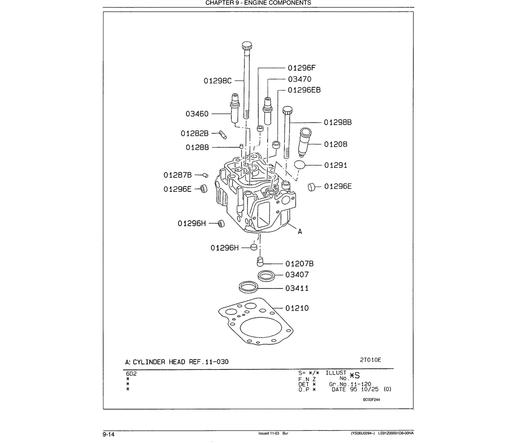 08-007 CYLINDER HEAD Mitsubishi 6D24-Kobelco SK480LC-6E SK480-6S SK480LC-6 SK450-6 Excavator Parts Number Electronic Catalog EPC Manuals