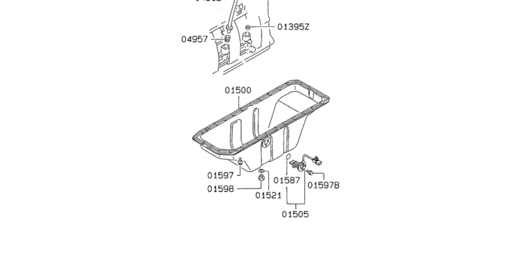 08 009 OIL PAN, FILLER AND GAUGE