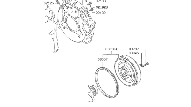 08-010 FLYWHEEL AND HOUSING-SK200-6E SK210LC-6E SK200-6ES SK200LC-6E Kobelco Excavator Parts Number Electronic Catalog EPC Manuals