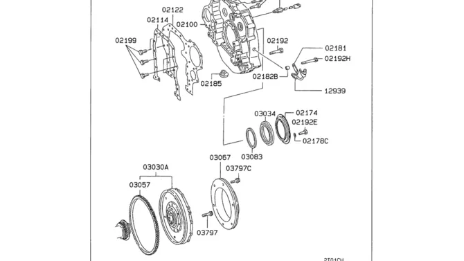 08-010(01) FLYWHEEL AND HOUSING Mitsubishi 6D24-Kobelco SK480LC-6E SK480-6S SK480LC-6 SK450-6 Excavator Parts Number Electronic Catalog EPC Manuals