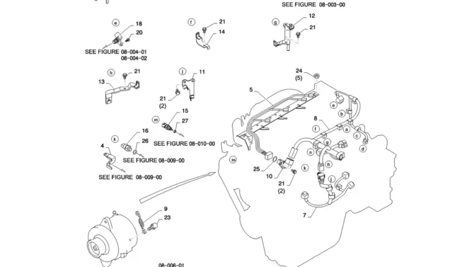 08-012(01)ELECTRICAL PARTS (ENGINE) HINO J05E-SK235SR-2 SK235SRLC-2 SK235SR Kobelco Excavator Parts Number Electronic Catalog EPC Manuals