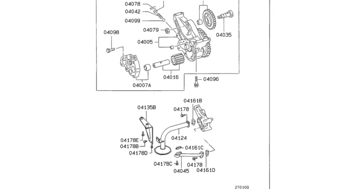 08-015 OIL PUMP AND STRAINER-Kobelco SK480LC-6E SK480-6S SK480LC-6 SK450-6 Excavator Parts Number Electronic Catalog EPC Manuals