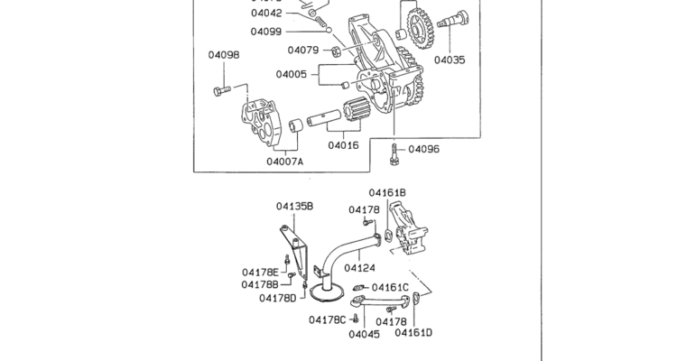 08-015 OIL PUMP AND STRAINER-Kobelco SK480LC-6E SK480-6S SK480LC-6 SK450-6 Excavator Parts Number Electronic Catalog EPC Manuals