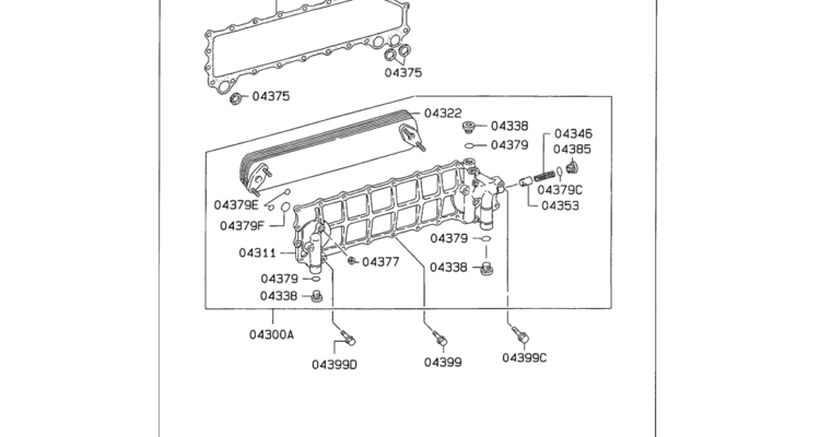 08-017 OIL COOLER Mitsubishi 6D24-Kobelco SK480LC-6E SK480-6S SK480LC-6 SK450-6 Excavator Parts Number Electronic Catalog EPC Manuals